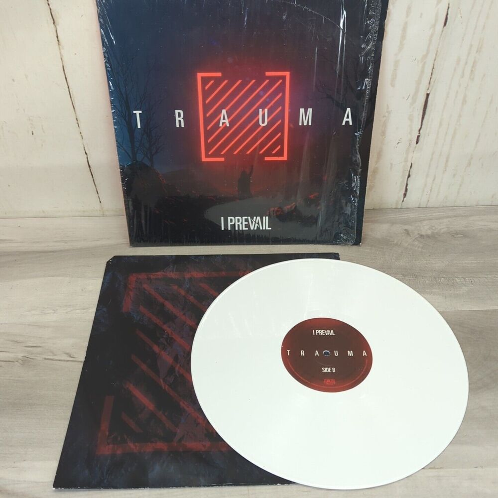 I Prevail Trauma Record LP Limited Edition White Vinyl Fearless Records 2019